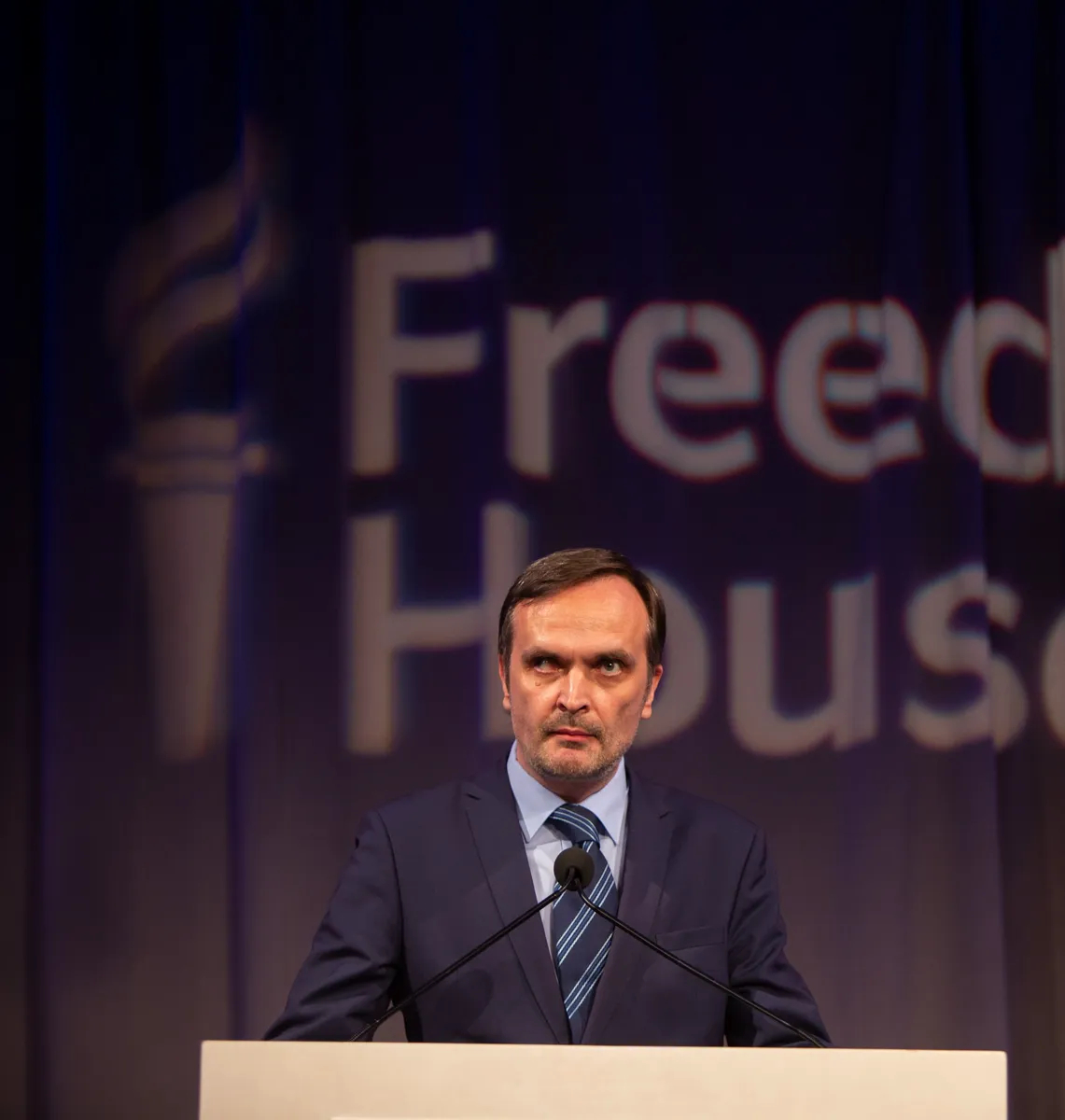 Правозащитник Игорь Кочетков. Фото: Tasos Katopodis / Getty Images for Freedom House