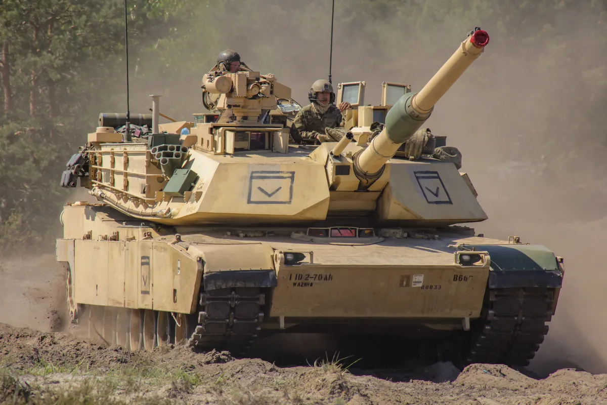 Танк M1A2 Abrams. Фото: <a href="https://www.defense.gov/News/News-Stories/Article/Article/3395940/ukrainian-tank-crews-maintainers-to-begin-training-on-us-m1-abrams-in-germany-s/">USA Army Sgt.</a>