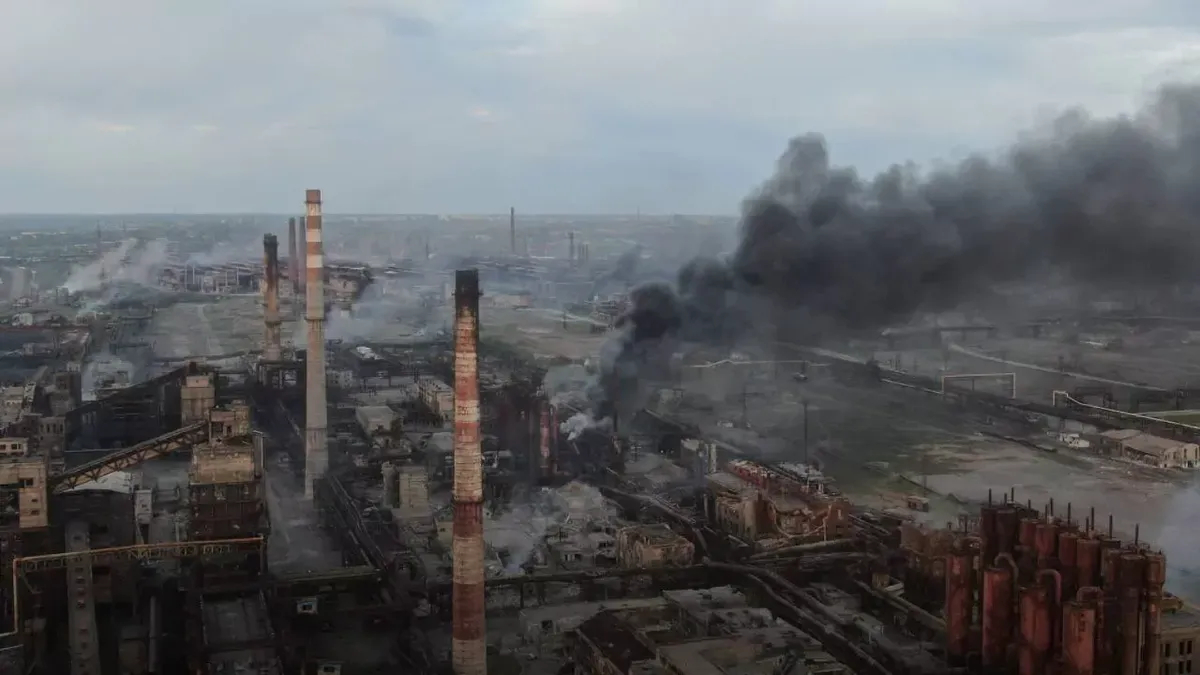 Комбинат «Азовсталь». Фото: соцсети