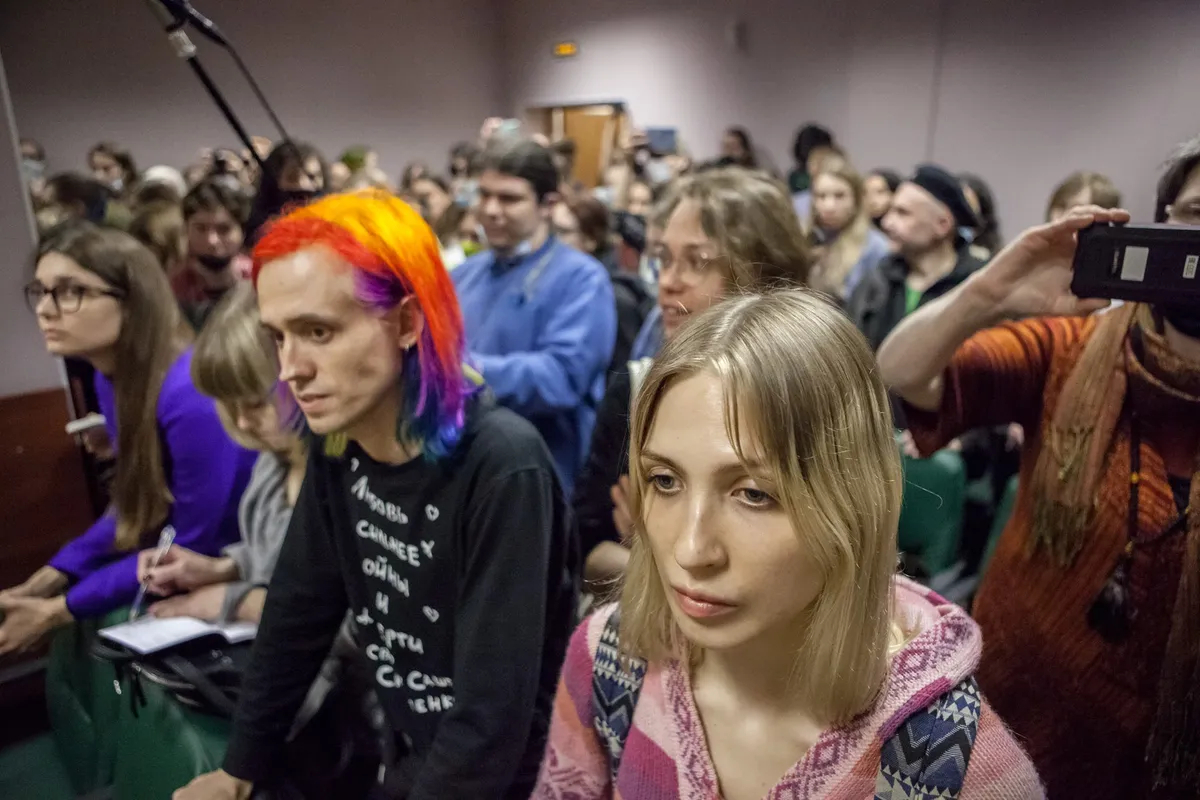 В суде: Фото: Елена Родина / специально для «Новой газеты Европа»