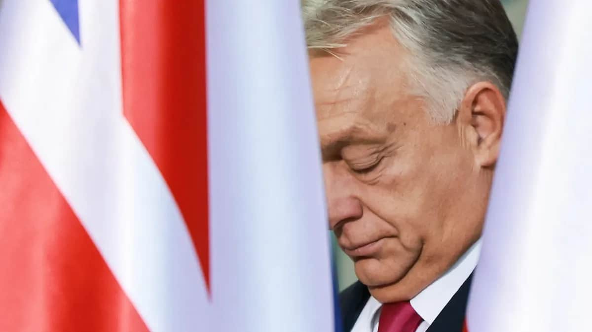 Hungarian Prime Minister Viktor Orbán during a visit to Berlin, Germany, 14 October 2024. Photo: EPA-EFE / Hannibal Hanschke