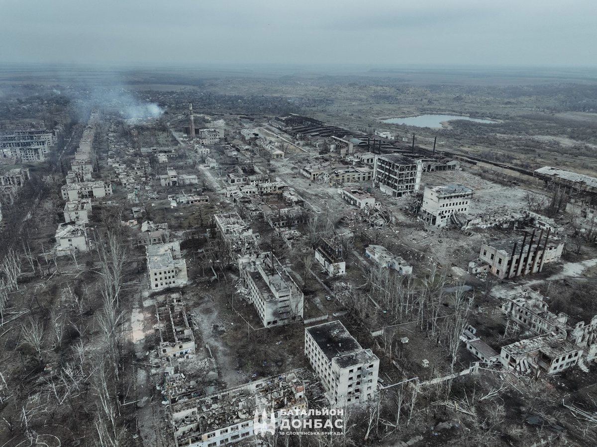 Часов Яр, 29 января 2025 года. Фото: Батальон «Донбасс» /  Facebook