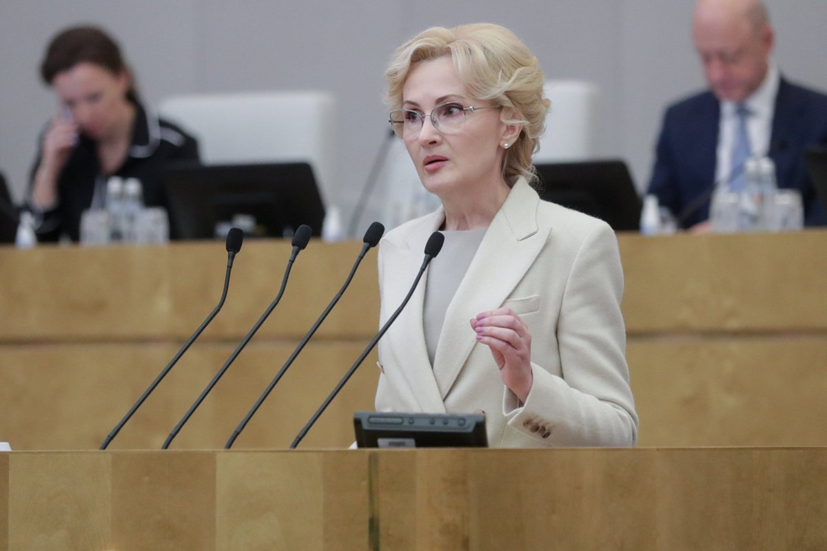 Ирина Яровая на заседании Госдумы. Фото:  duma.gov.ru