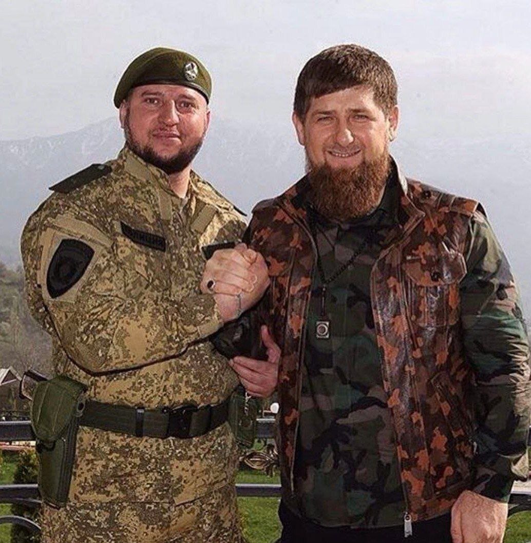 Апти Алаудинов и Рамзан Кадыров. Фото: Telegram