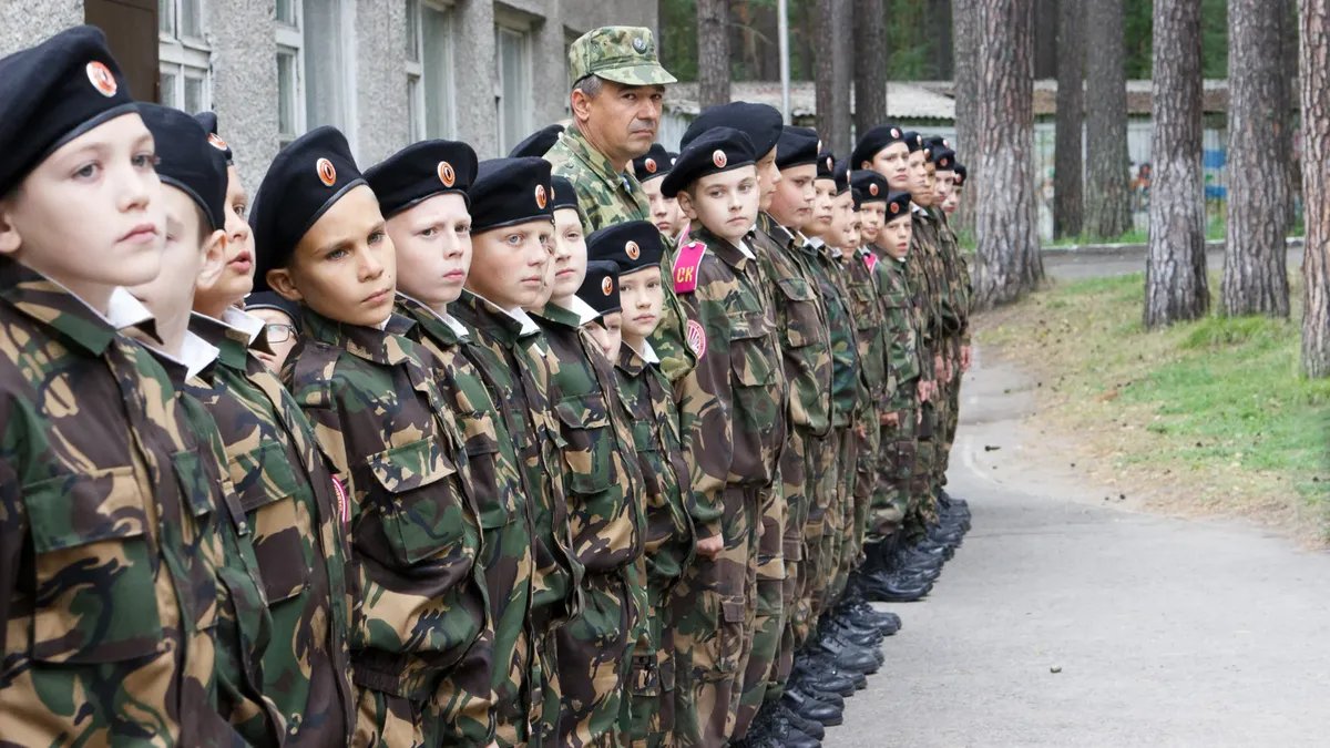 A “military-patriotic” camp in Russia’s Novosibirsk region. Photo: Novosibirsk Archdiocese